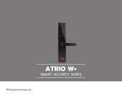 hogar ATRIO W+ SMART SECURITY Series Manual