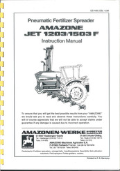 AMAZONEN-Werke JET 1503 F Instruction Manual