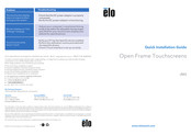 Elo TouchSystems 2799L Quick Installation Manual