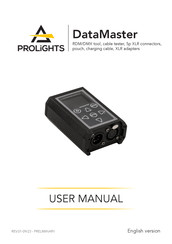 ProLights Datamaster User Manual