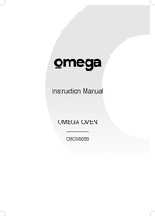 Omega OBOS605B Instruction Manual
