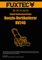 FUXTEC FX-BV240 Original Manual