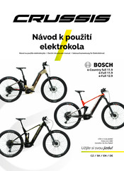 CRUSSIS BOSCH e-Country full 11.9 User Manual