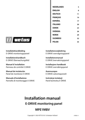 Vetus MPE1MBV Installation Manual