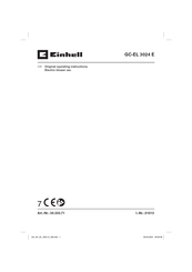 EINHELL GC-EL 3024 E Original Operating Instructions