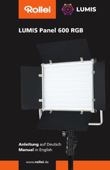 Rollei LUMIS Panel 600 RGB Manual