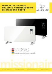 Mission Air PORTO2000 WIFI Instructions Manual