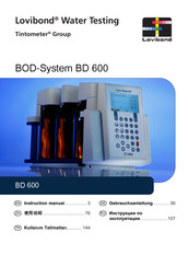Tintometer Lovibond BD 600 Instruction Manual