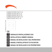 Ferroli Jolly Top 3V Installation & Owner's Manual
