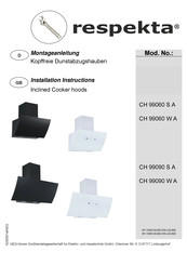 Respekta CH 99090 S A Installation Instructions Manual