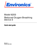 Environics 6203 Quick Start Manual