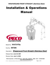 Peco 997206 Installation & Operation Manual