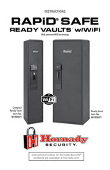 Hornady Security RAPiD READY VAULT 98196WIFI Instructions Manual