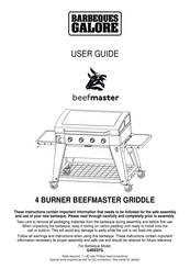 Barbeques Galore beefmaster G4BEEFG User Manual