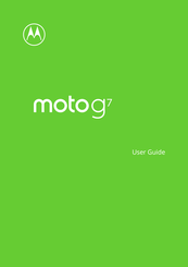 Motorola Moto G7 Play User Manual