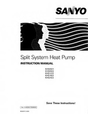 Sanyo KHS1222 Instruction Manual