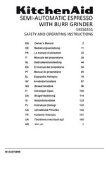 KitchenAid 5KES6551 Safety And Operating Instructions Manual