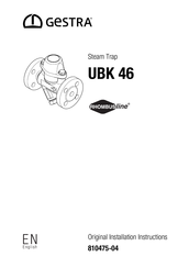 GESTRA RHOMBUSline UBK 46 Original Installation Instructions