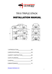 Champion Autolift TR10 Installation Manual