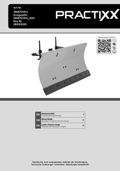 PRACTIXX 3908701814 Translation Of Original Instruction Manual