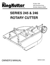 KingKutter 245 Series User Manual