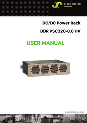 Eltek Valere DDR PSC320-8.0 HV User Manual