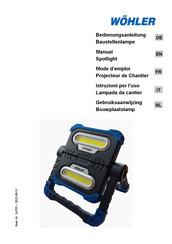 Wohler 24703 Manual