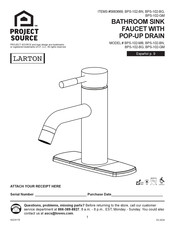 Project Source LARTON BPS-102-MB Manual