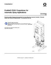 Graco MC1002 Installation Manual