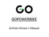 GoPowerBike GoVelo Owner's Manual