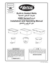 Hatco HWBRT-FUL Installation And Operating Manual