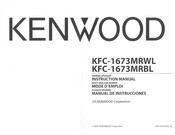 Kenwood KFC-1673MRBL Instruction Manual