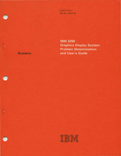 IBM 3250 User Manual