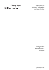 Electrolux ERT14001W8 User Manual