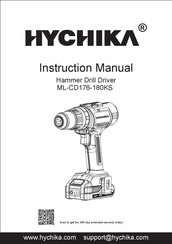 HYCHIKA ML-CD176-180KS Instruction Manual