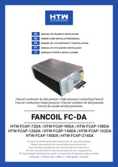 HTW FANCOIL FC-DA HTW-FCAP-90DA Owners And Installation Manual