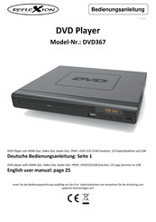 Reflexion DVD367 User Manual