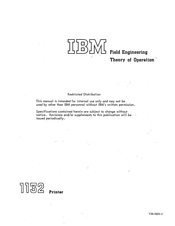 IBM 1132 Theory Of Operation