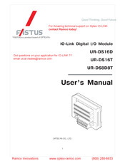 OPTEX FA Fastus UR-DS8D8T User Manual