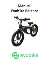 Evobike Balance Manual