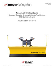Meyer WingMan 28310 Assembly Instructions Manual