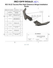 RCI OFFROAD RCI 16-23 Installation Manual