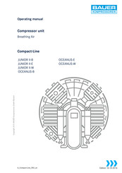 Bauer Compact-Line JUNIOR II-B Operating Manual