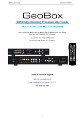 GeoBox M814 User Manual