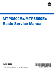 Motorola MTP8550Ex Basic Service Manual