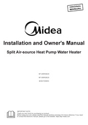 Midea MHW-F20WN3 Installation And Owner's Manual