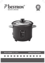 Bestron Black & Wood ARC100BW Instruction Manual