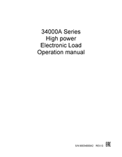Prodigit 34000A Series Operation Manual