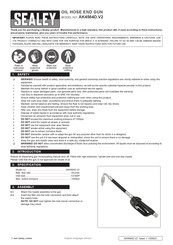 Sealey AK4564D.V2 Manual