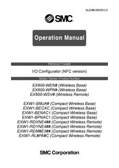 SMC Networks EX600-WPN Operation Manual